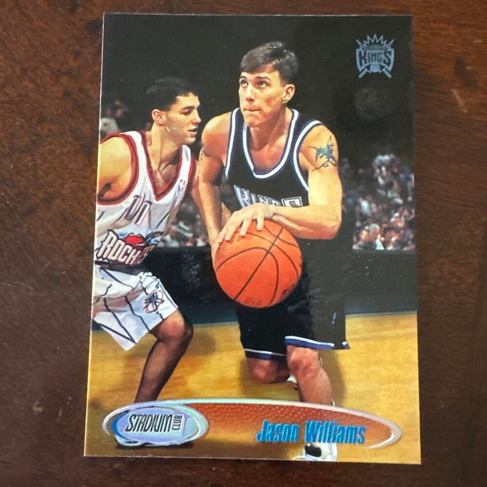 Jason Williams 2000 Topps Stadium Club basketball Rookie card #200